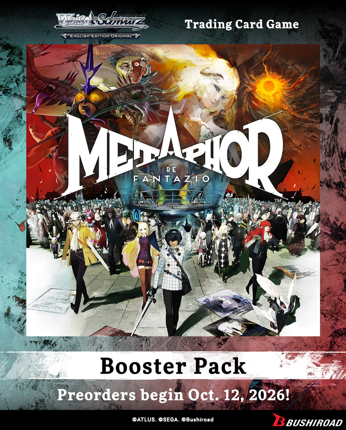 Weiss Schwarz: Metaphor: Refantazio Booster Display PREORDER