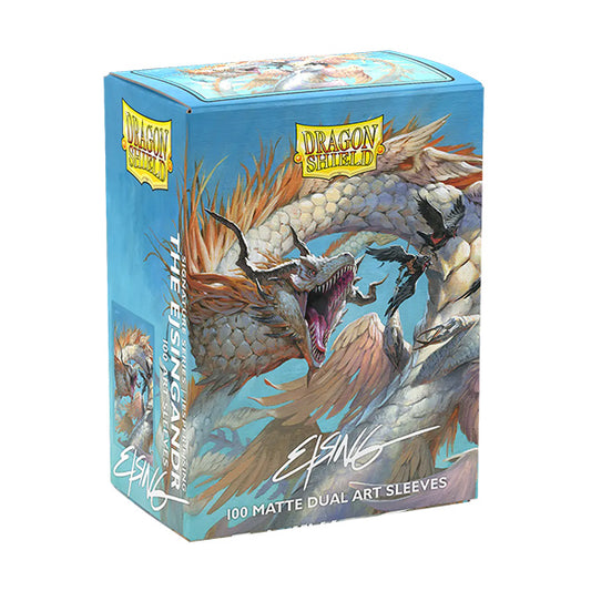 Best Dragon Shield Sleeves: Standard DUAL- Matte-'The Ejsingandr' Art, Limited Edition (100 ct.) in UK