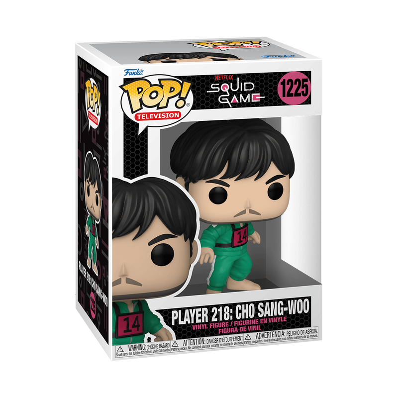 Buy Best Funko POP TV: Squid Game- Player 218: Cho Sang-Woo #1225 Now