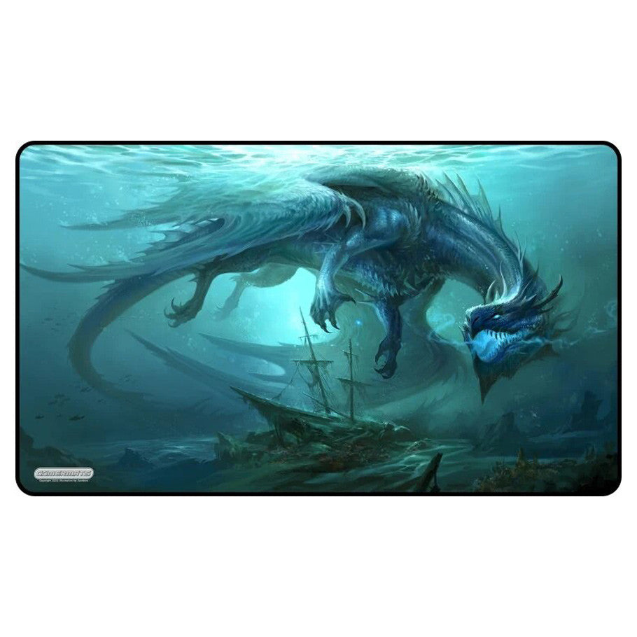 Buy Playmat: Dragon from the Depths Playmats From Kollect Korner at $29.99 1