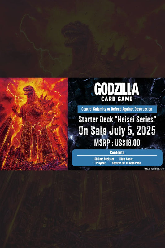 Get Godzilla Card Game: Heisei Series Starter Deck in UK