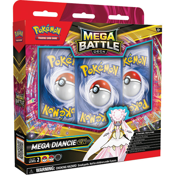 Pokemon Mega Gengar/Diancie ex Mega Battle Deck