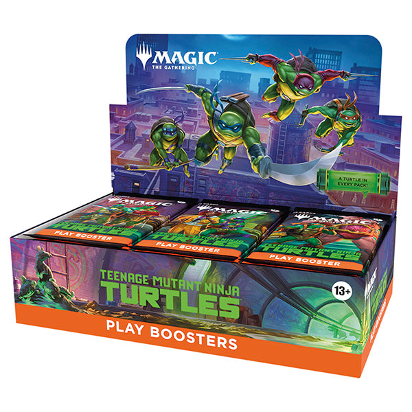 Buy Magic: The Gathering - Universes Beyond- Teenage Mutant Ninja Turtles Play Booster Display PREORDER in UK
