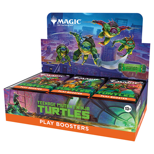 Buy Magic: The Gathering - Universes Beyond- Teenage Mutant Ninja Turtles Play Booster Display PREORDER in UK