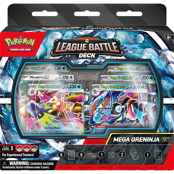 Pokemon TCG: Mega Greninja ex League Battle Deck PREORDER