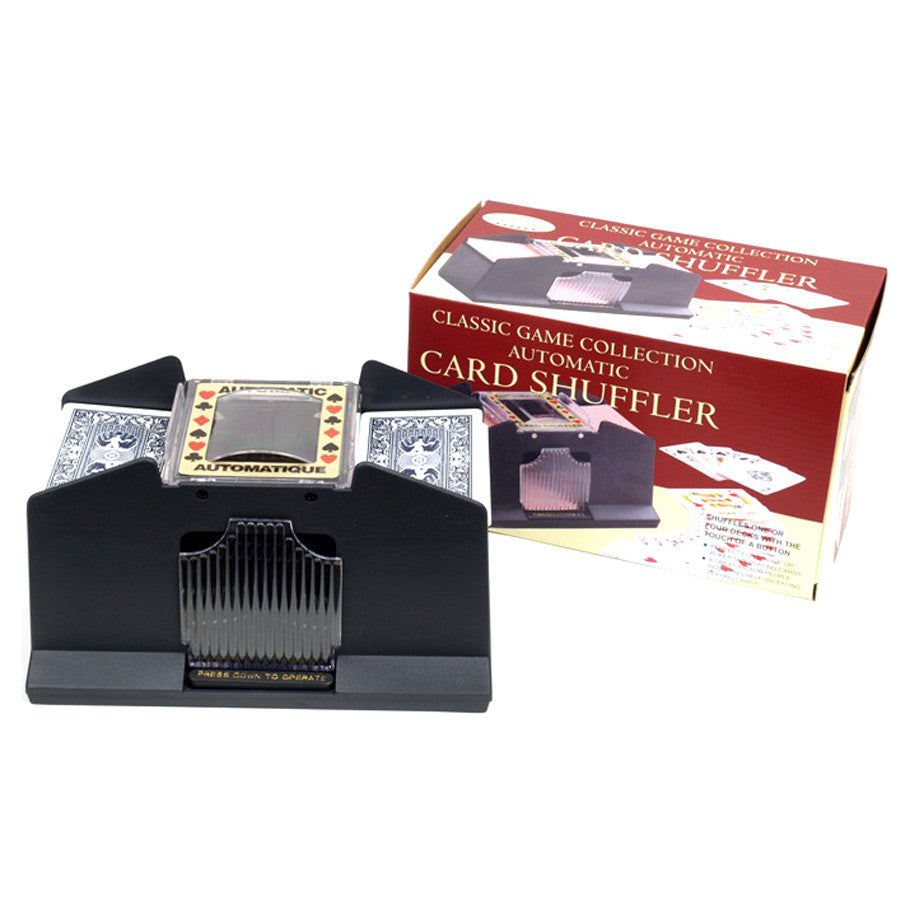 Buy 4-Deck Automatic Card Shuffler  From Kollect Korner at $24.99 1