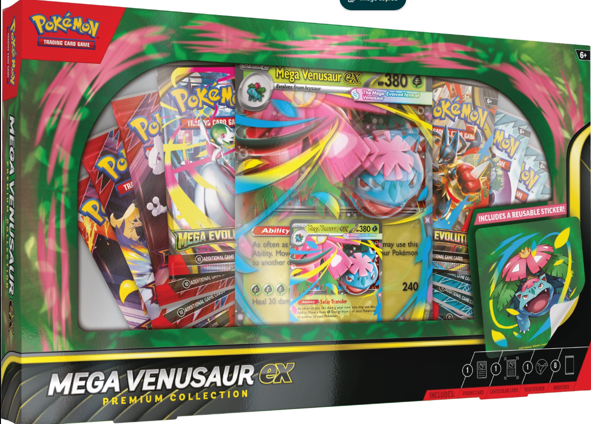 Buy Best Pokemon Mega Venusaur ex Premium Collection