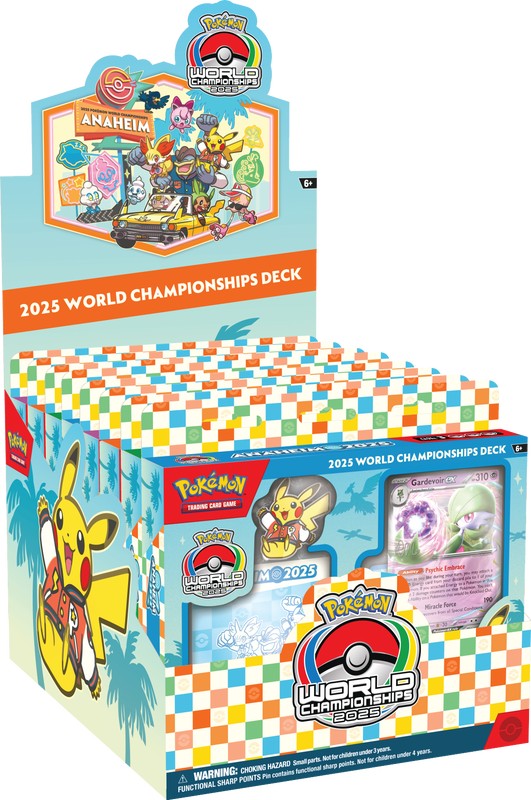 Buy Original Pokemon TCG: 2025 World Championships Deck PREORDER in US