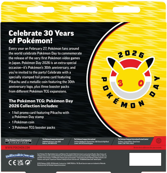 Shop Pokemon TCG Day 2026 Collection Now