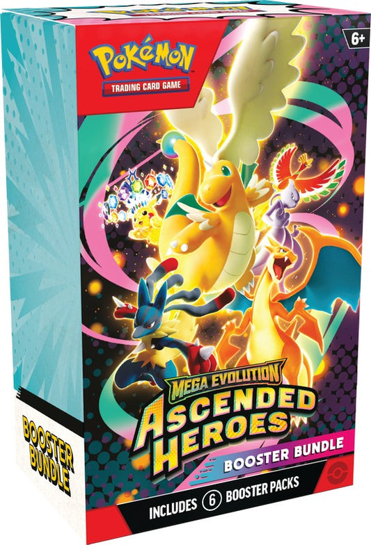 Buy Pokemon Mega Evolutions 2.5 Ascended Heroes Booster Bundle PREORDER