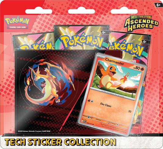 Buy Pokemon Mega Evolutions 2.5 Ascended Heroes Tech Sticker Collection PREORDER