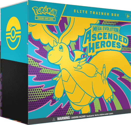 Buy Pokemon Mega Evolutions 2.5 Ascended Heroes Elite Trainer Box PREORDER
