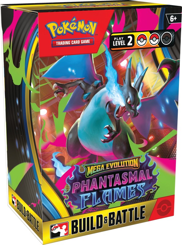 Pokemon TCG: Mega Evolutions 2 - Phantasmal Flames Build and Battle PREORDER