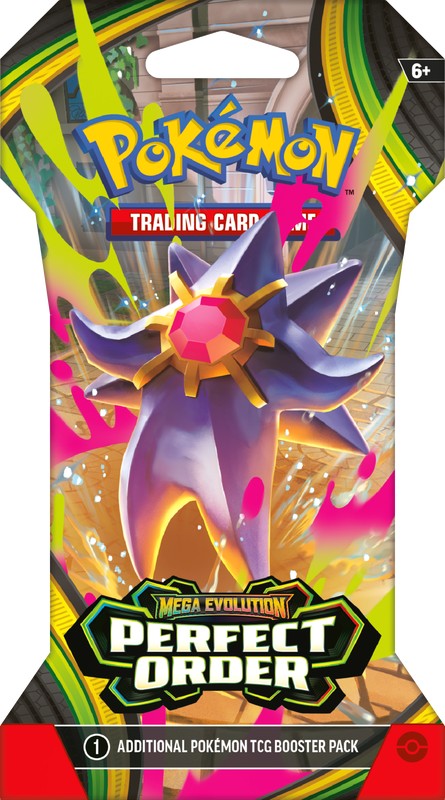 Buy Pokémon: Mega Evolutions ME3 - Perfect Order Sleeved Booster Booster Packs From Kollect Korner at $5.99 3