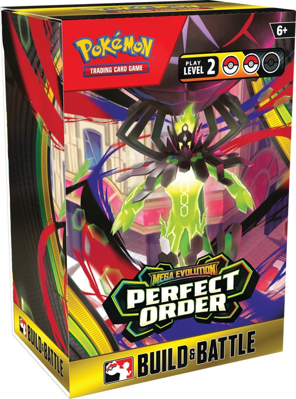 pokemon mega evolutions booster box msrp Pokémon: Mega Evolutions ME3 - Perfect Order Build & Battle Box