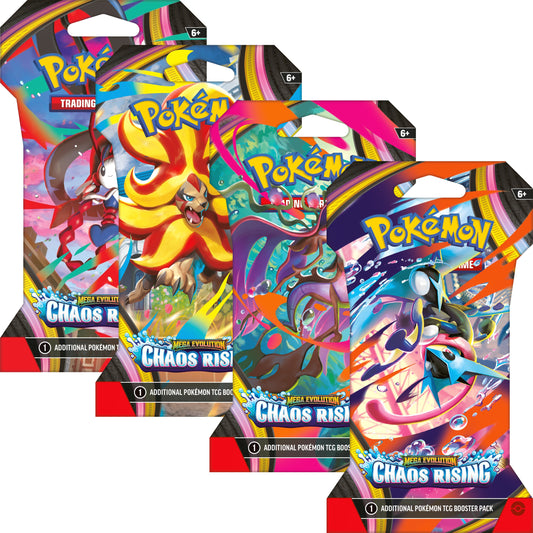 Pokémon: Mega Evolutions ME4 - Chaos Rising Sleeved Booster PREORDER