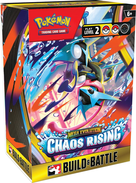 Pokémon: Mega Evolutions ME4 - Chaos Rising Build and Battle Box PREORDER