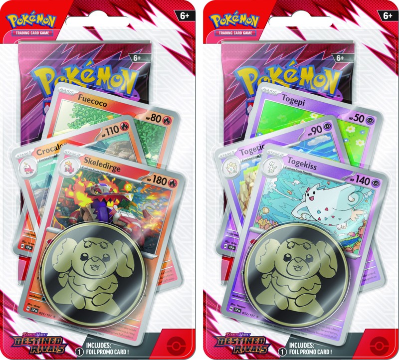 Pokemon TCG: Scarlet & Violet 10 Destined Rivals- Checklane Blister