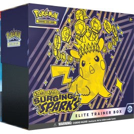 Pokemon Scarlet and Violet 8 Surging Sparks Elite Trainer Box