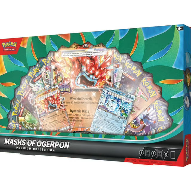 The Pokémon TCG: Masks of Ogerpon Premium Collection (Damaged)
