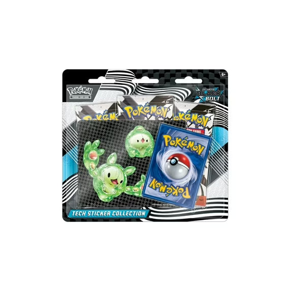 Pokemon TCG: Scarlet & Violet 10.5 Black Bolt- Tech Sticker Collection