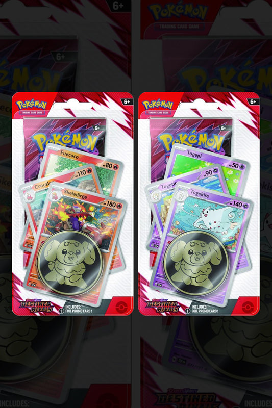 Pokémon TCG Destined Rivals Checklane Blister