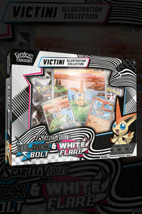 Pokemon TCG: Scarlet & Violet 10.5 Black Bolt/White Flare- Illustration Collection (Unova Victini)