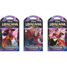 Buy Collectible Lorcana TCG: Rise of the Floodborn Sleeved Booster in US