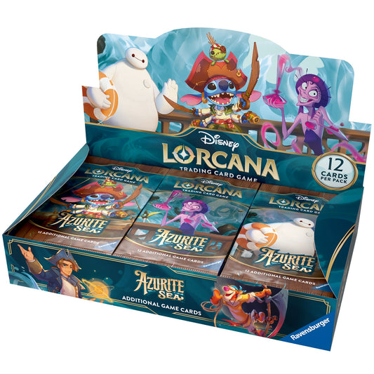 Get Lorcana TCG: Azurite Sea Booster Box in US