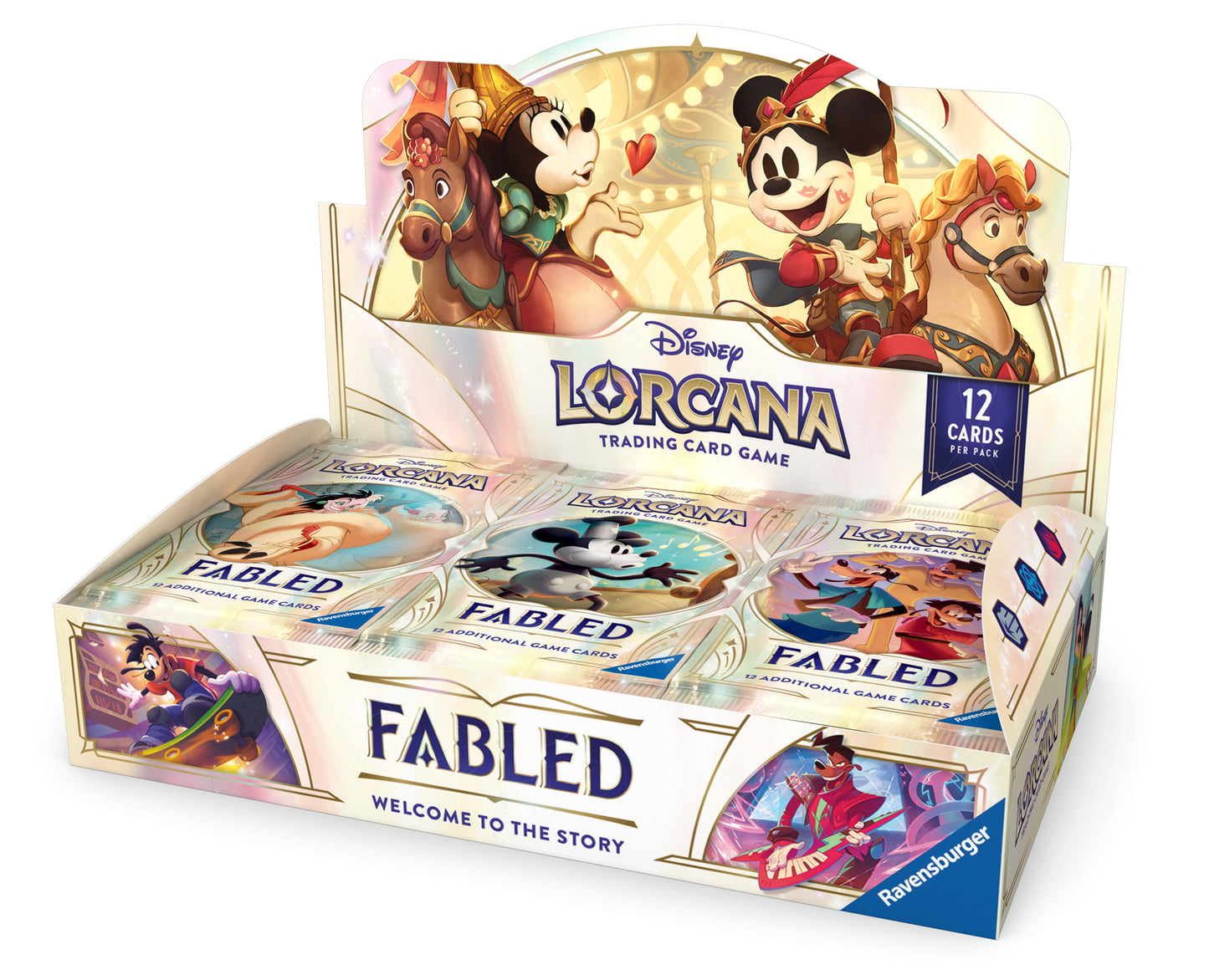 Buy Original Lorcana TCG: Fabled Booster Display in US