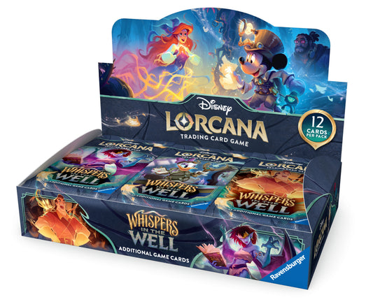 Get Lorcana TCG: Whispers in the Well Booster Display PREORDER in US