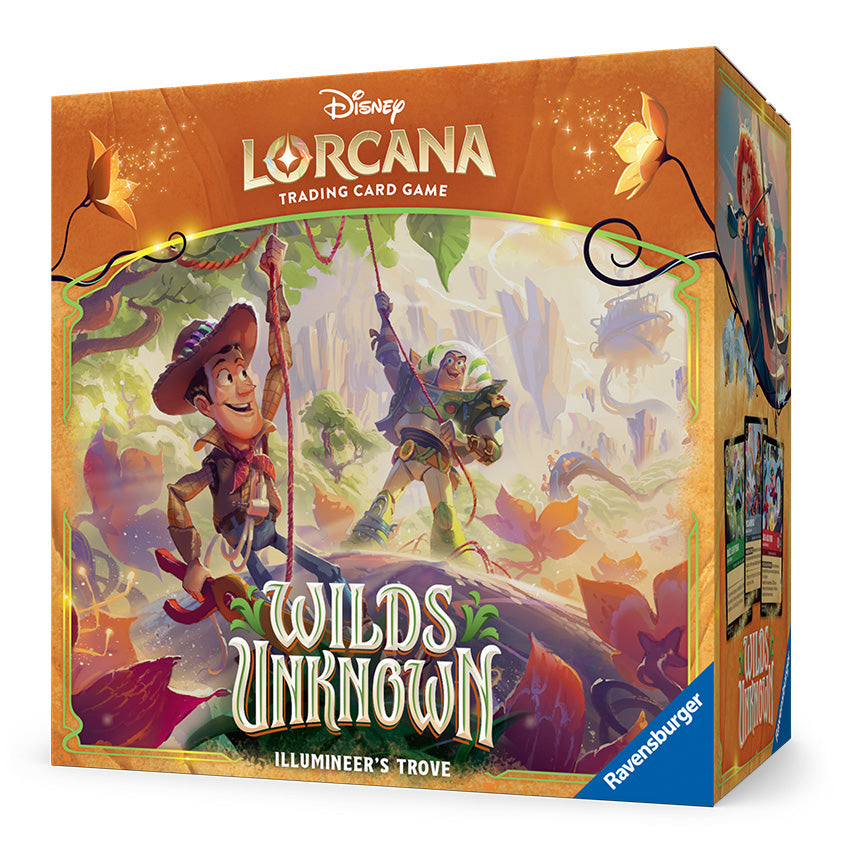 Buy Lorcana: Wilds Unknown Illumineer's Trove Collector Boxes &amp; Tins From Kollect Korner at $49.99 1