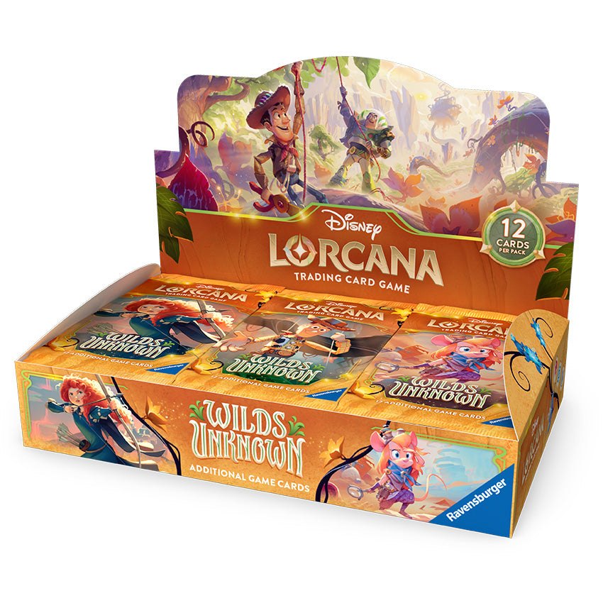 Buy Lorcana: Wilds Unknown Booster Display Booster Boxes &amp; Bundles From Kollect Korner at $169.99 1
