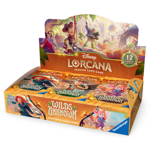 Lorcana: Wilds Unknown Booster Display