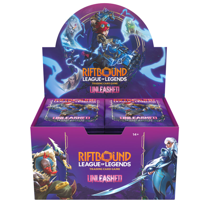 Riftbound - League of Legends TCG: Unleashed Booster Display PREORDER - Kollect Korner Riftbound - League of Legends TCG: Unleashed Booster Display PREORDER - Kollect Korner
