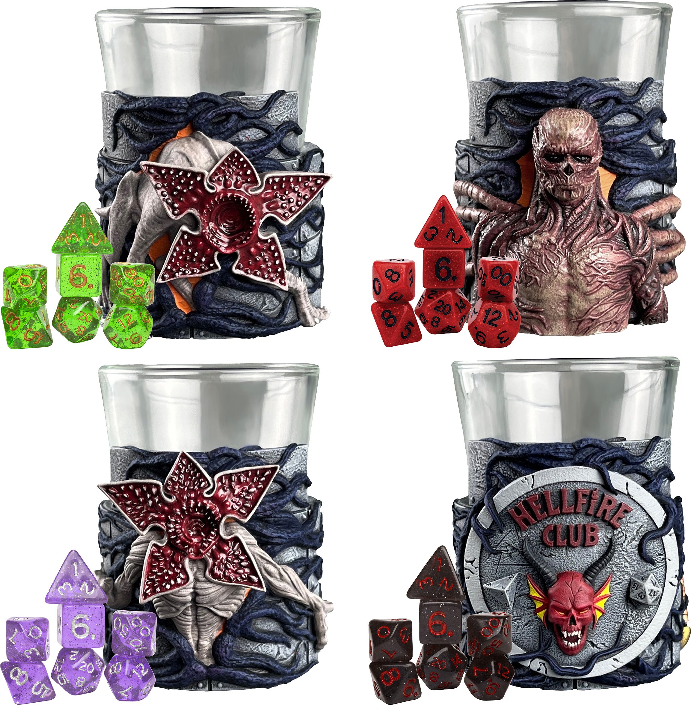 Sirius Dice Stranger Things Mini Dice Cups