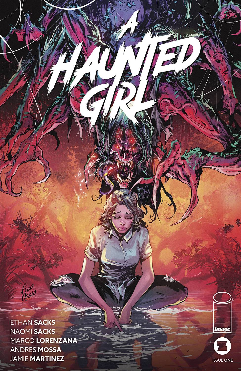 Buy A HAUNTED GIRL #1 (OF 4) CVR B OSSIO Comic Books From Kollect Korner at $4.99 1