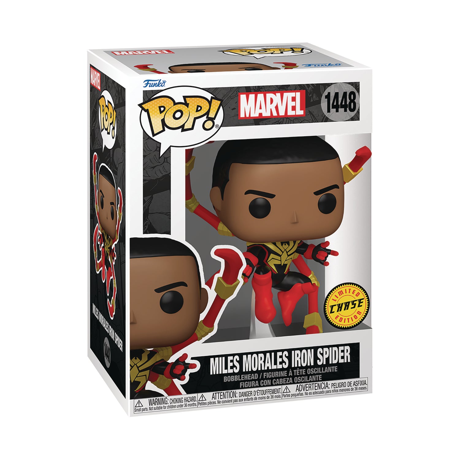 Funko POP! Marvel- SPIDER-MAN COMICS MILES MORALES IRON IRON SPIDER