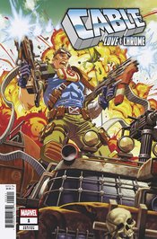Premium CABLE LOVE AND CHROME #1 (OF 5) MARK BROOKS
