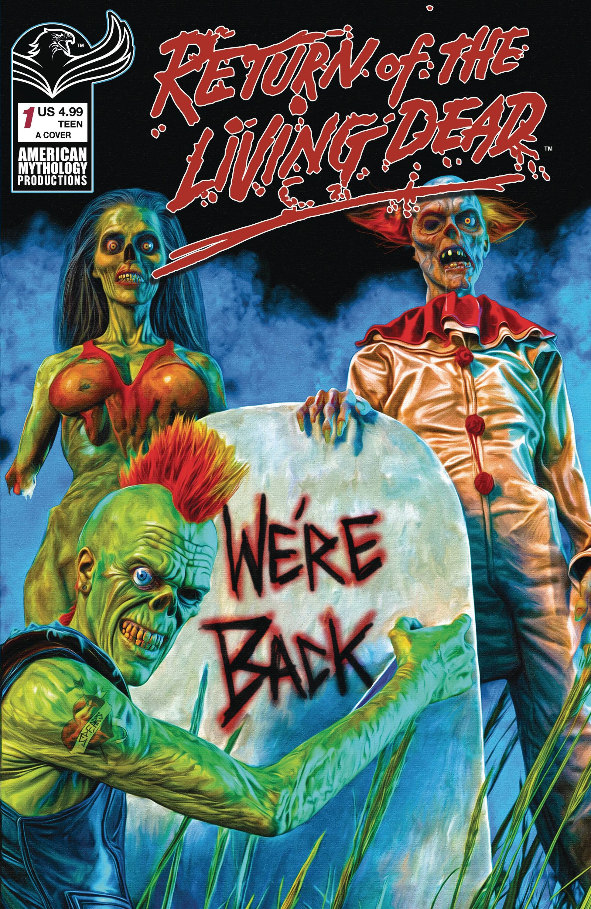 Buy RETURN OF THE LIVING DEAD #1 CVR A SPEARS PAINTED Comic Books From Kollect Korner at $4.99 1