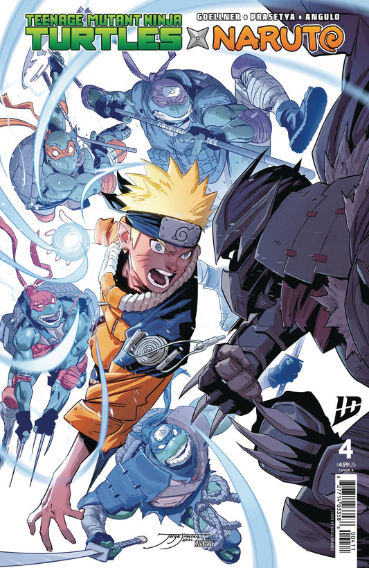 Buy Original TEENAGE MUTANT NINJA TURTLES X NARUTO #4 CVR A JIMENEZ in US