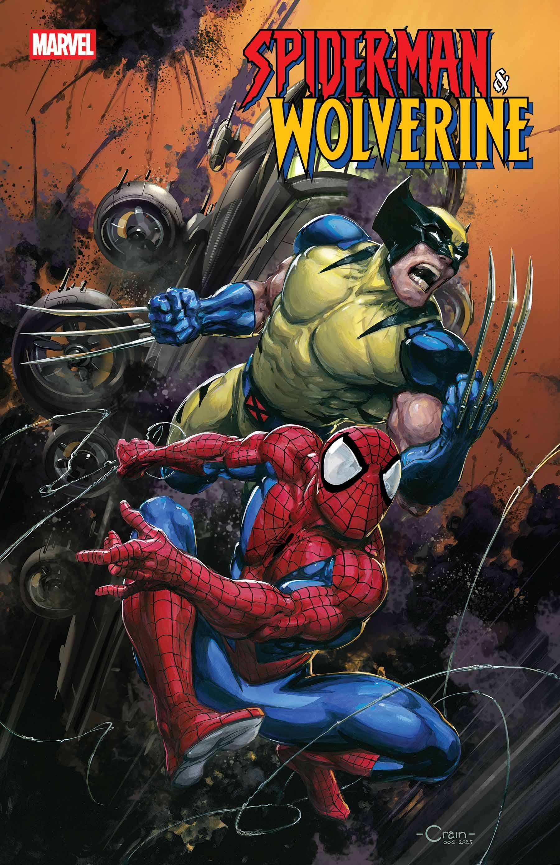Buy SPIDER-MAN &amp; WOLVERINE #1 CLAYTON CRAIN VAR Comic Books From Kollect Korner at $4.99 1