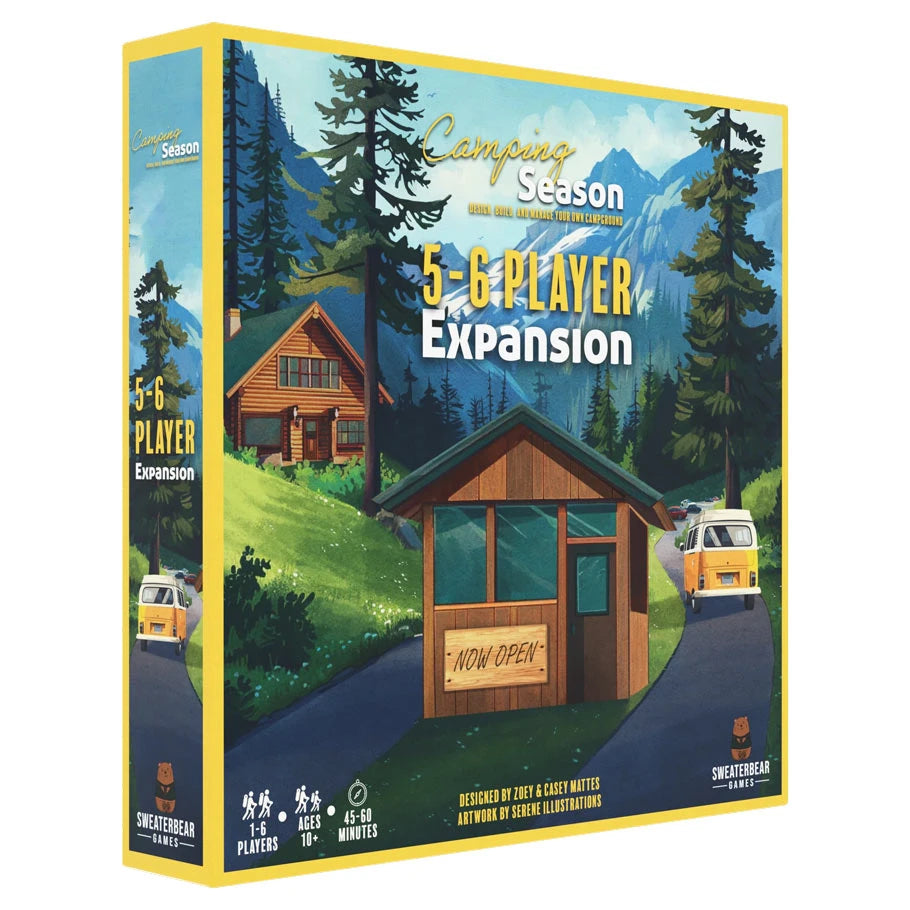 Buy Camping Season: 5-6 Player Expansion Board Games From Kollect Korner at $29.99 1