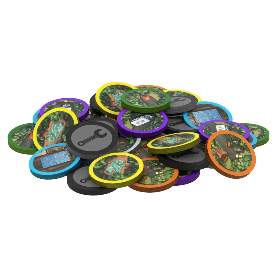 Buy Camping Season: Wooden Tokens Upgrade Pack  From Kollect Korner at $49.99 1