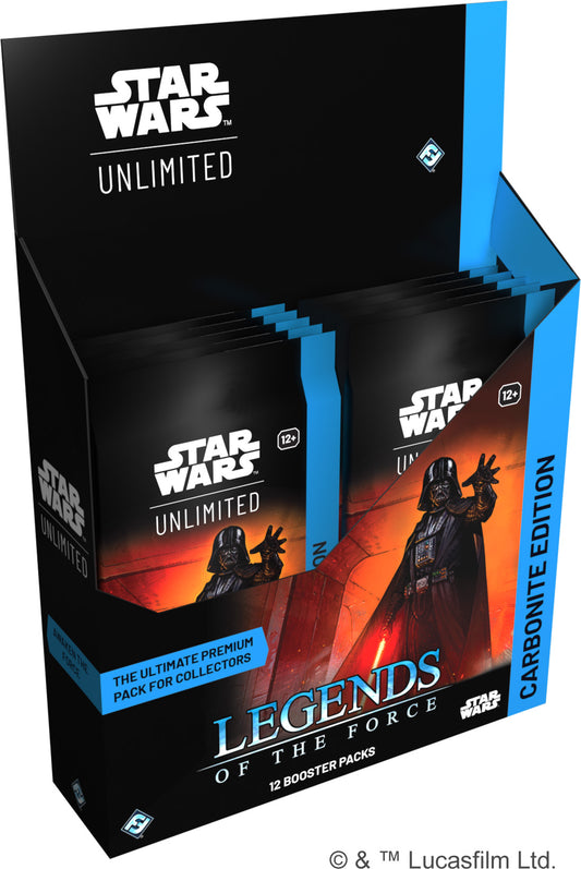 Get Star Wars: Unlimited - Legends of the Force Carbonite Booster Display in UK