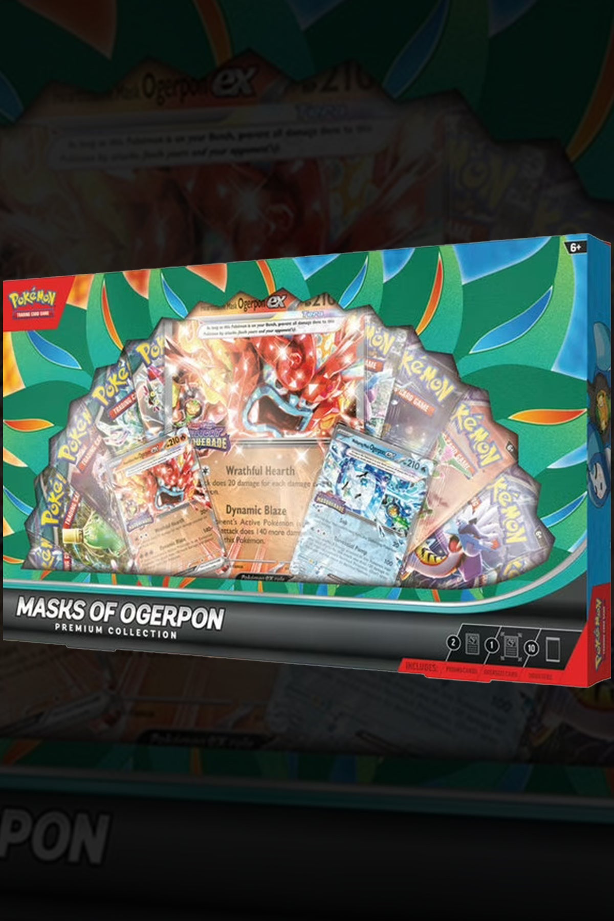 The Pokémon TCG: Masks of Ogerpon Premium Collection (Damaged)