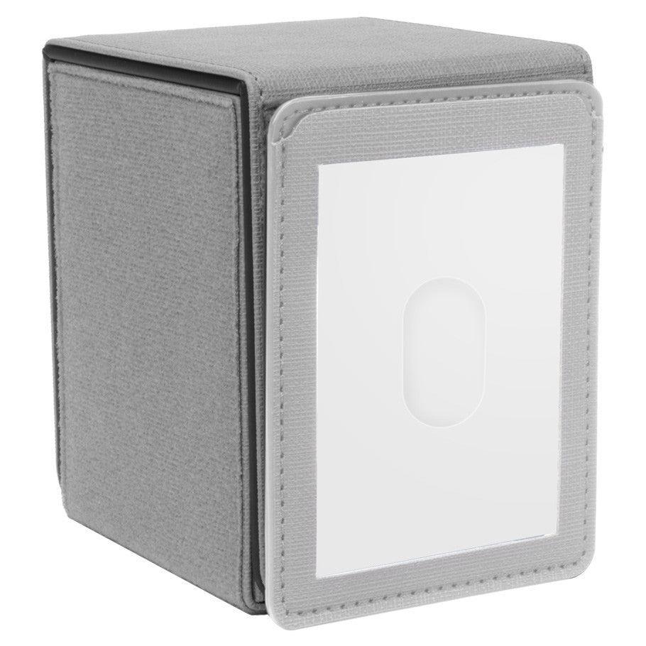 Buy Patchcraft: Deck Box: Alcove Flip: Grey Deck Boxes From Kollect Korner at $14.99 1