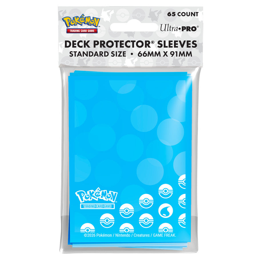 Buy Card Sleeves: Pokemon- Water Type Energy Card Sleeves From Kollect Korner at $9.99 1