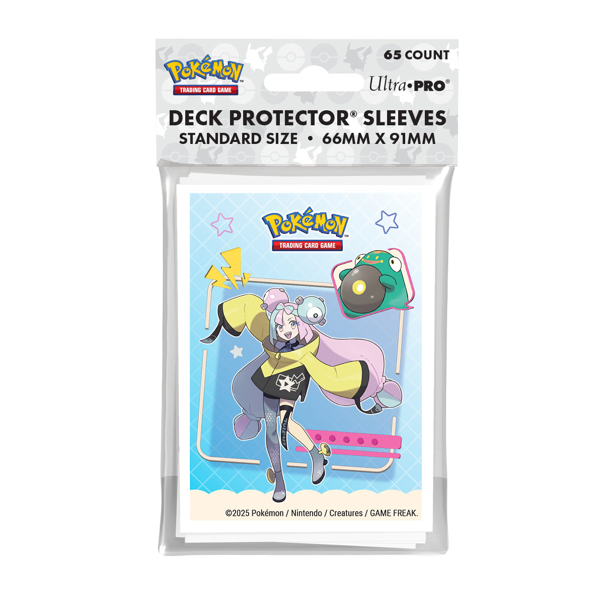 Buy Card Sleeves: Pokémon - Iono &amp; Bellibolt Card Sleeves From Kollect Korner at $10.99 1