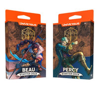 UniVersus CCG: Critical Role - Heroes of Exandria Beau/Percy Starter Deck Display